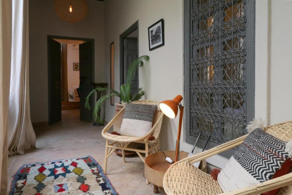 Riad103 chauffée sur le jacuzzi in rooftop&pool SPA Marrakesh Exterior foto