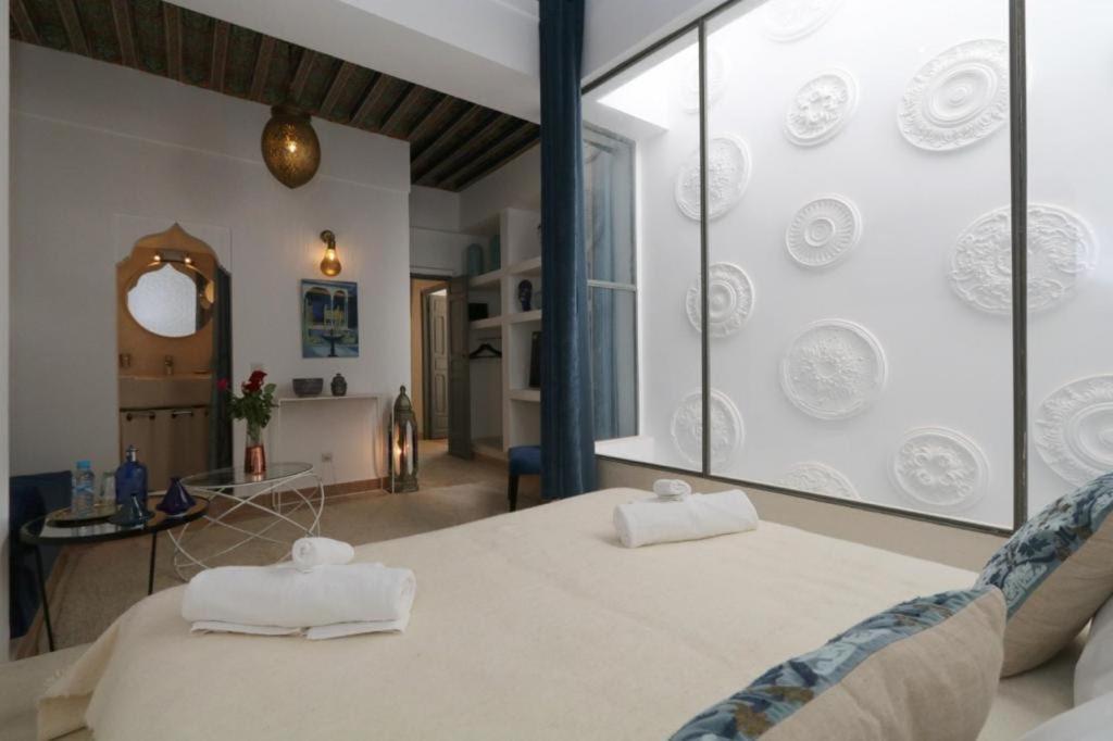Riad103 chauffée sur le jacuzzi in rooftop&pool SPA Marrakesh Exterior foto