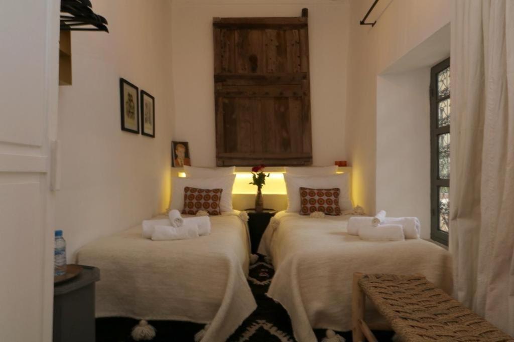 Riad103 chauffée sur le jacuzzi in rooftop&pool SPA Marrakesh Exterior foto