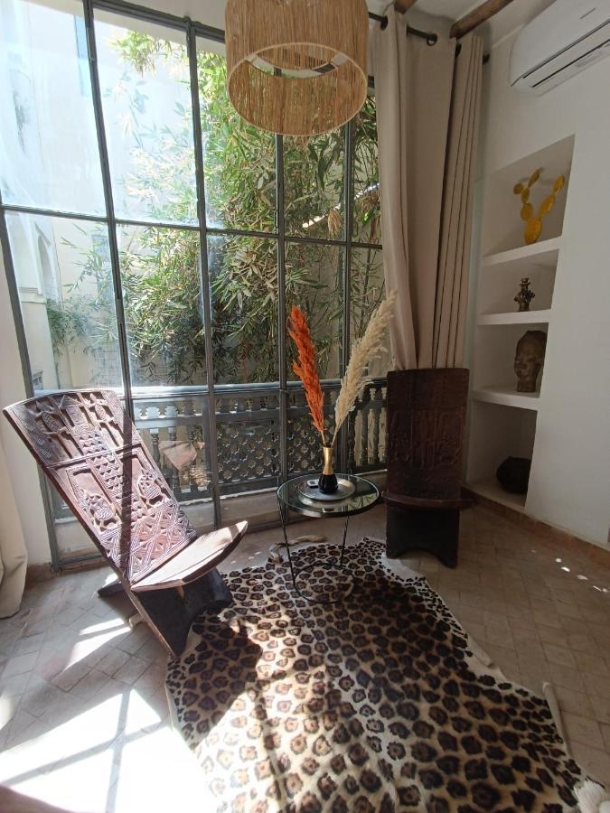 Riad103 chauffée sur le jacuzzi in rooftop&pool SPA Marrakesh Exterior foto