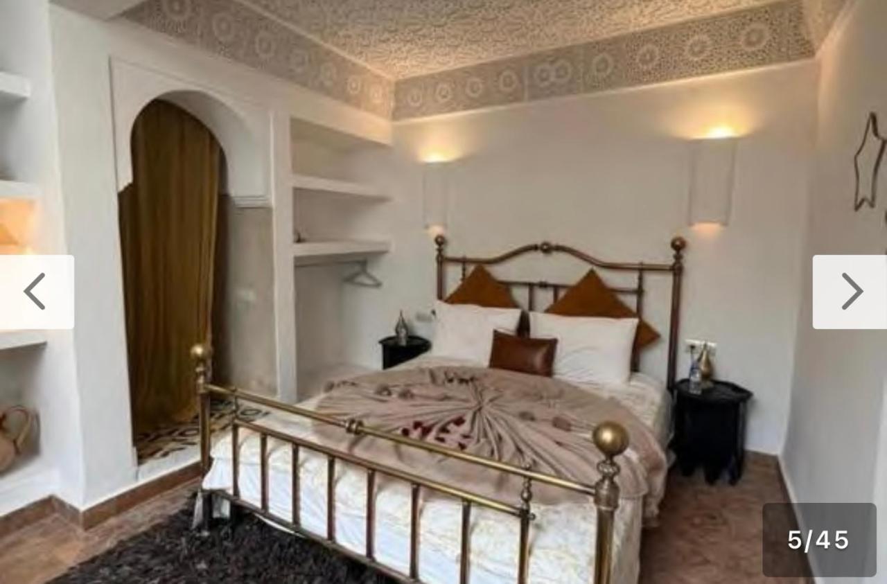 Riad103 chauffée sur le jacuzzi in rooftop&pool SPA Marrakesh Exterior foto